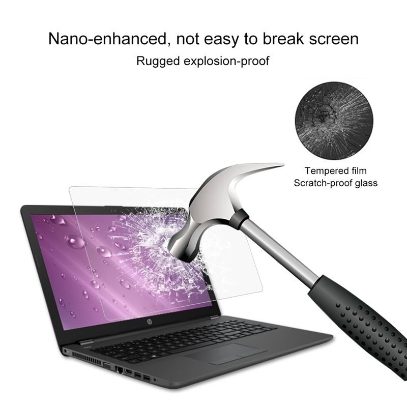 Laptop Screen HD Tempered Glass Protective Film For HP 255 G6 Notebook PC (ENERGY STAR) 15.6 Inch