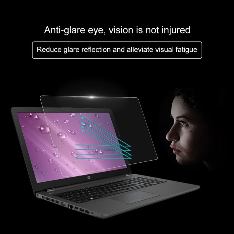 Laptop Screen HD Tempered Glass Protective Film For HP 255 G6 Notebook PC (ENERGY STAR) 15.6 Inch