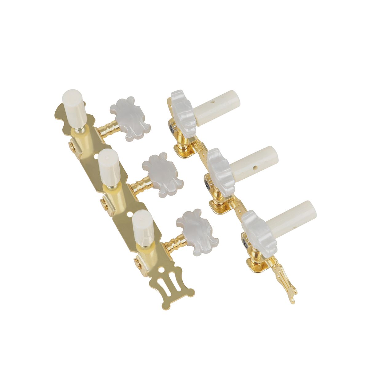 2PCS (1L1R) Classical Guitar Tuning Pegs Machine Heads