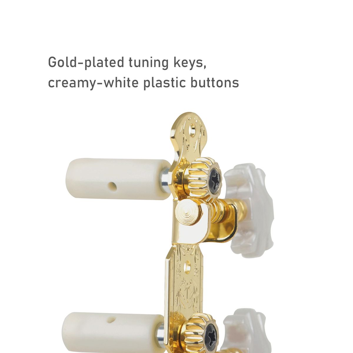 2PCS (1L1R) Classical Guitar Tuning Pegs Machine Heads