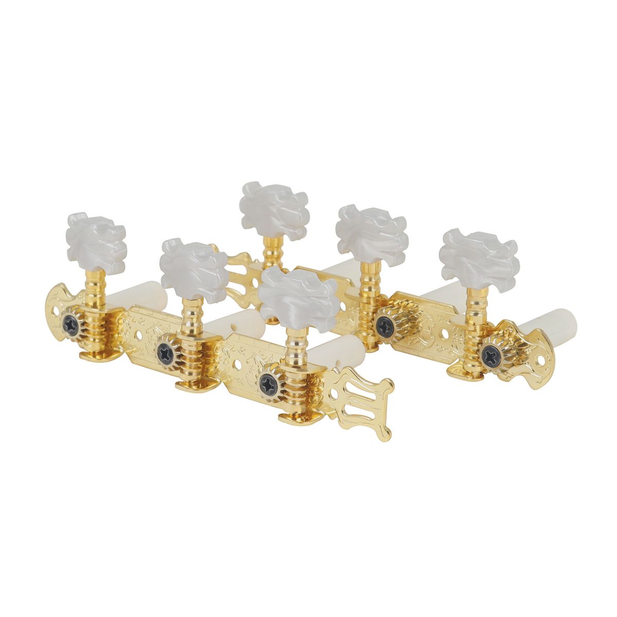 2PCS (1L1R) Classical Guitar Tuning Pegs Machine Heads