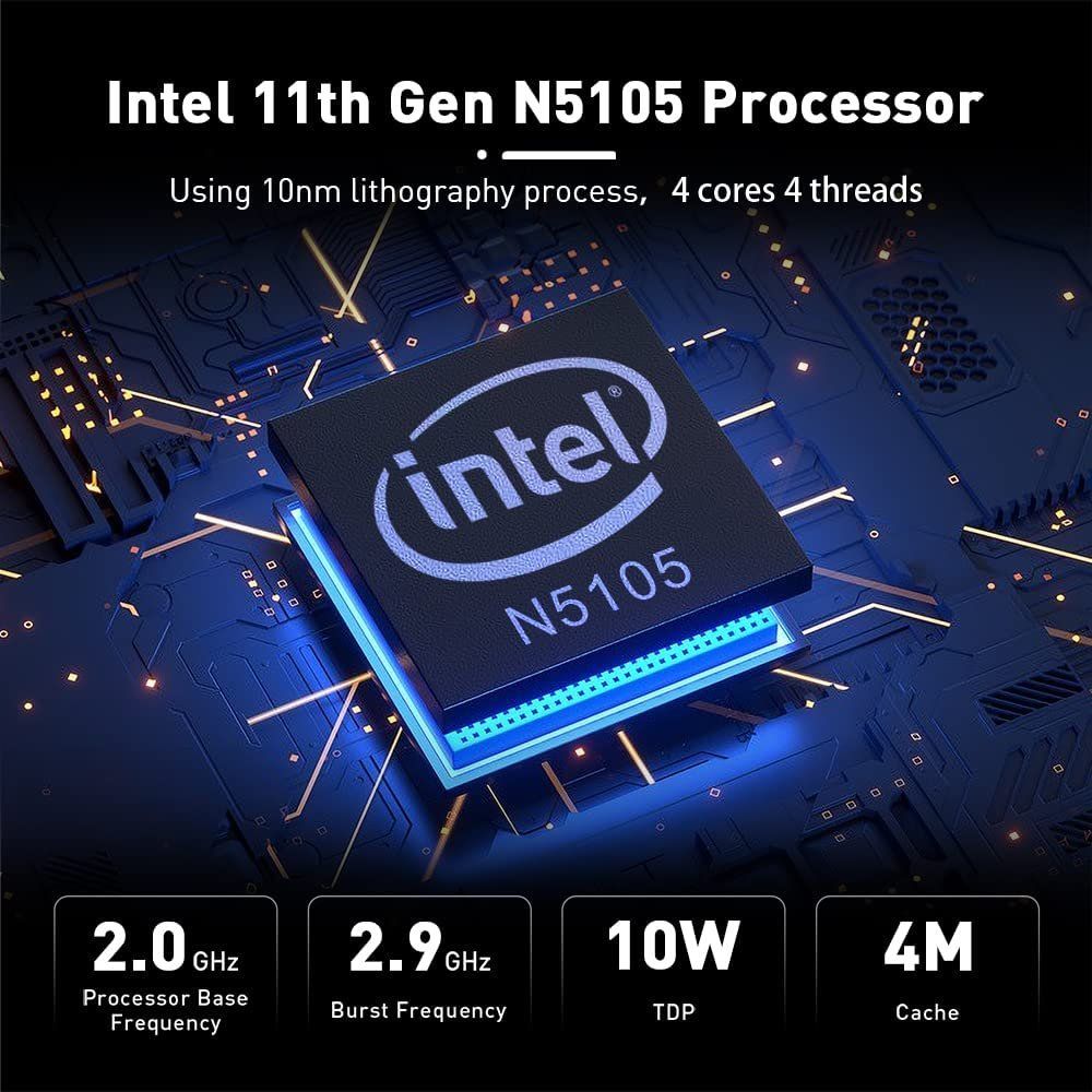Beelink U59 PRO Mini PC With N5105 Processor, 8G DDR4 500G