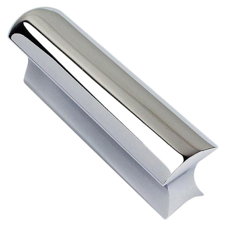 Guitar Slide Steel Solid Stainless Tone Bar Hawaiian Slider for Acoustic Electric Guitar Instruments Portable Chrome Color