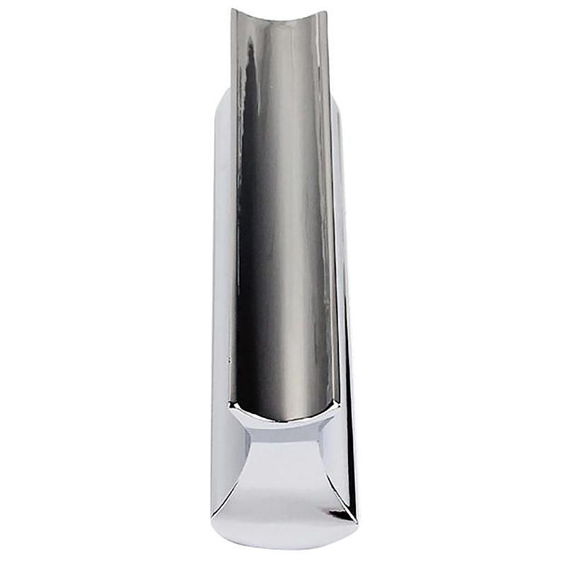 Guitar Slide Steel Solid Stainless Tone Bar Hawaiian Slider for Acoustic Electric Guitar Instruments Portable Chrome Color
