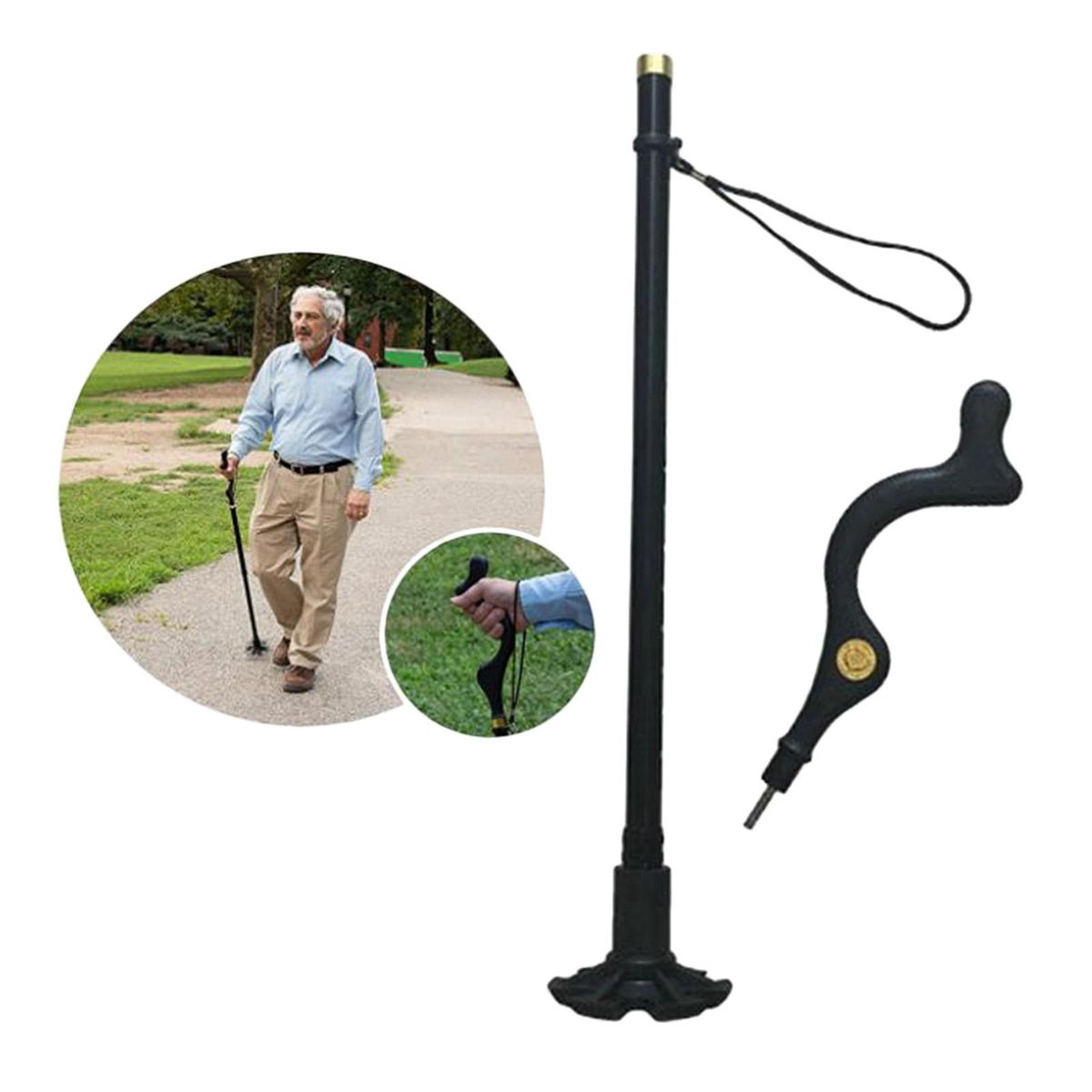 Portable Walking Stick For Men And Women Walking Stick For Telescopic