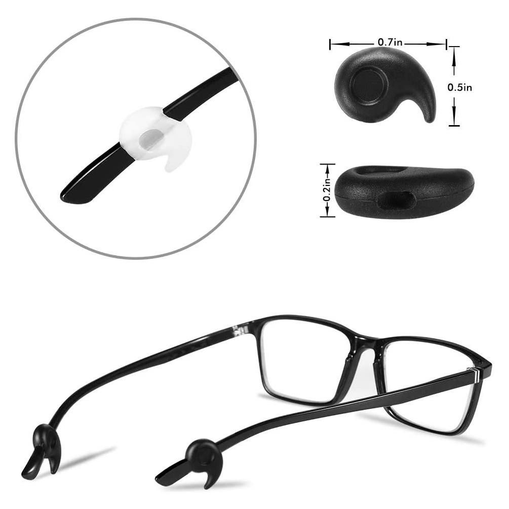16 Pairs Eyeglasses Retainers Anti-Slip Eyeglass Holder