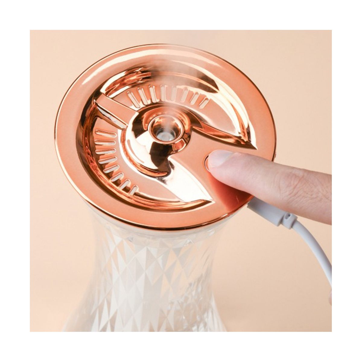 USB Humidifier 720Ml Rechargeable Mini Humidifiers Ambients