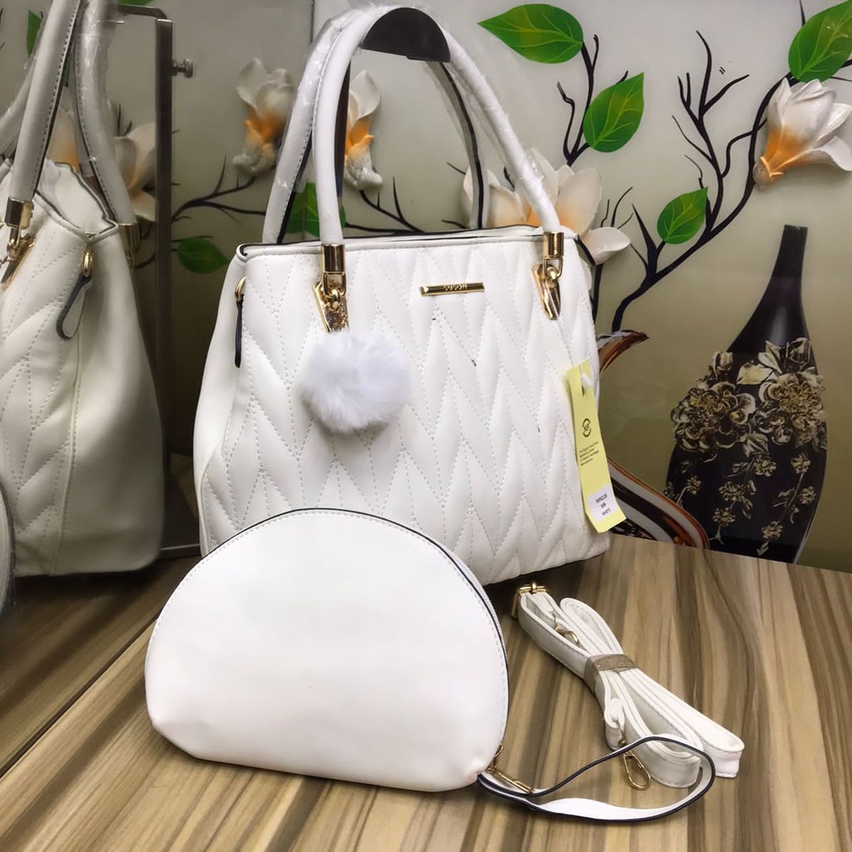 Top Deal Black Friday  2 In 1 High Quality PU Mini Shopper Ladies Handbag