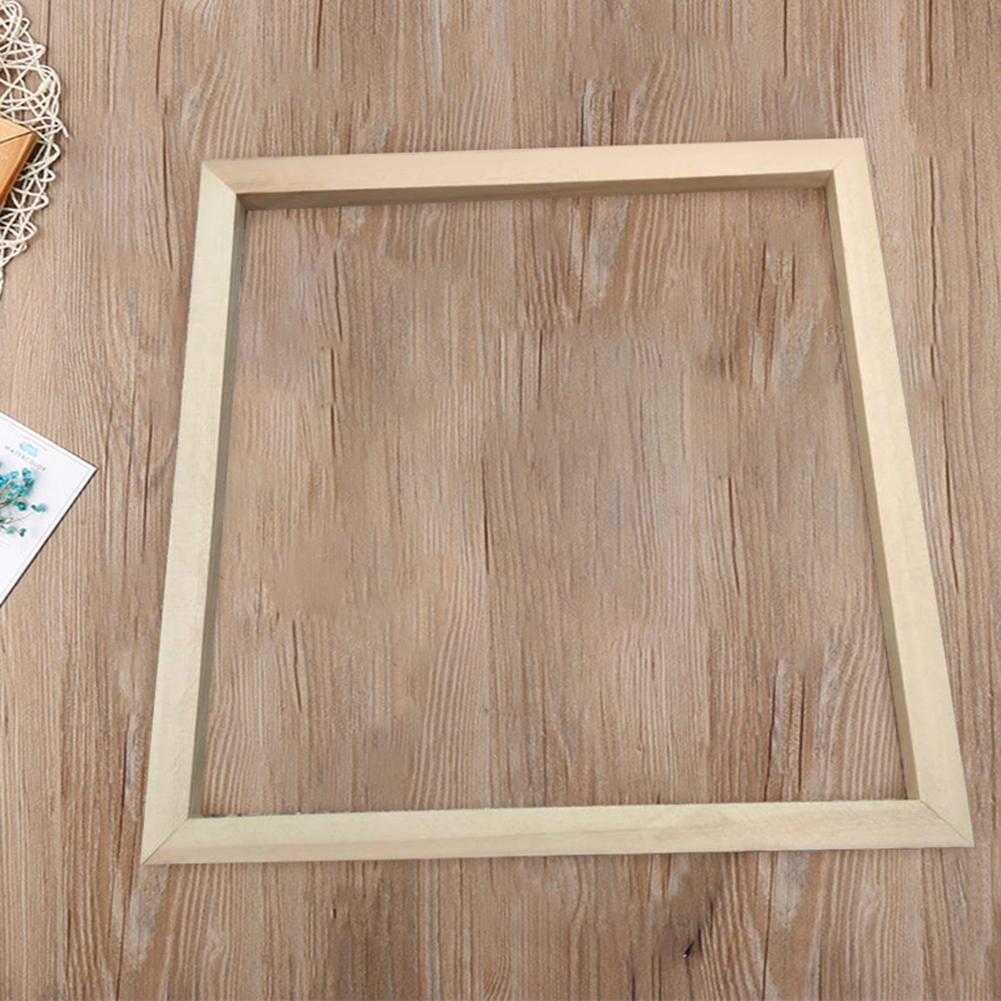 4 Sticks/Set DIY Solid Wooden Frame for Wall Art Picture Oil Painting Canvas
