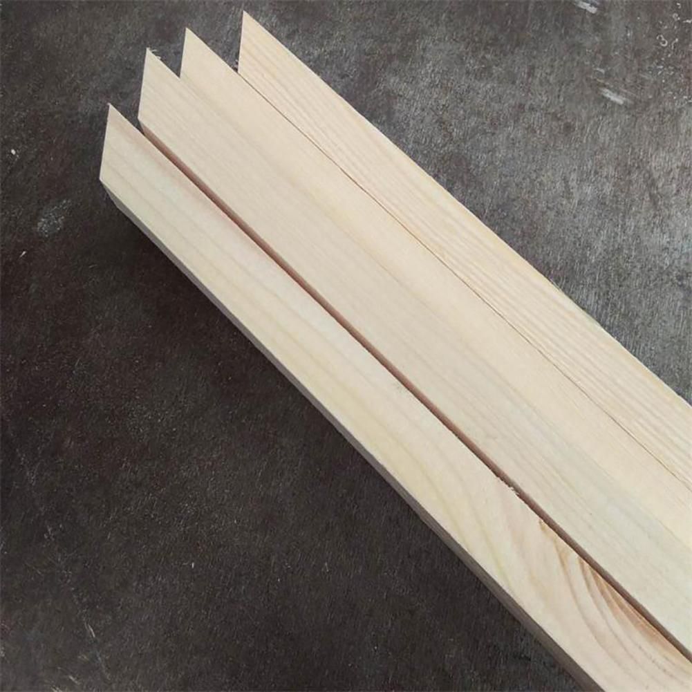 4 Sticks/Set DIY Solid Wooden Frame for Wall Art Picture Oil Painting Canvas