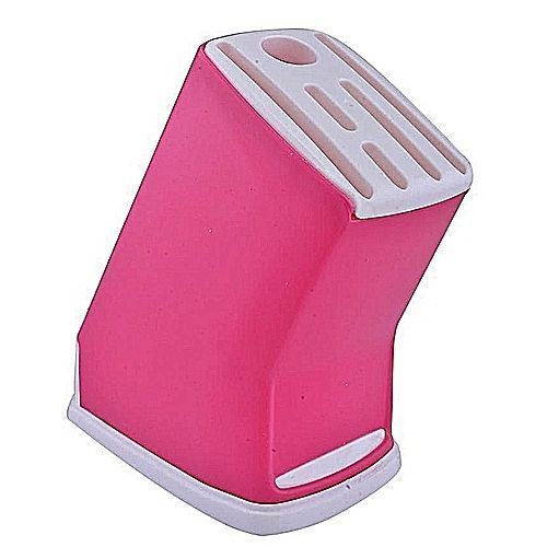 5 Knife Suction Holder Pink