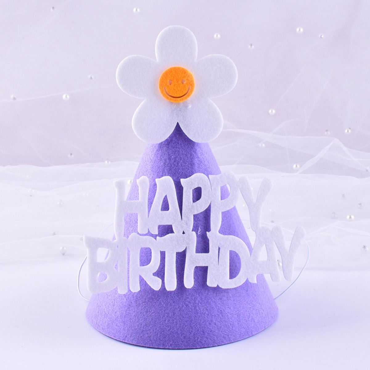 Party Headwear Flower Design Party Headwear Purple