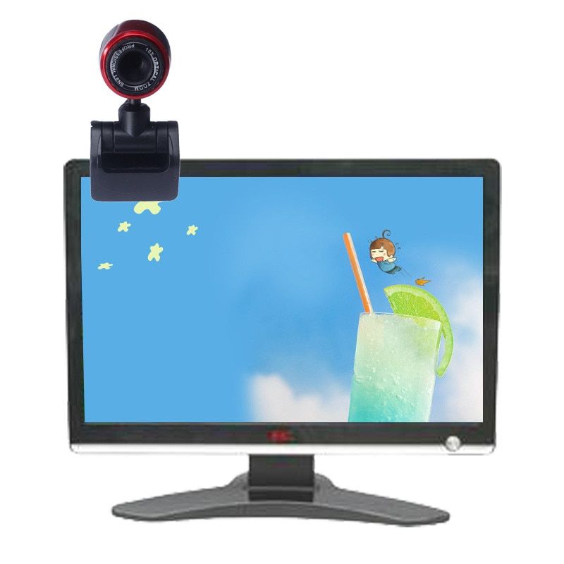 Webcam USB2.0 HD Web Camera With Microphone 30FPS Quality Web Cam PC Desktop Mini WebCamera Cam Web Camera For Computer In Stock A