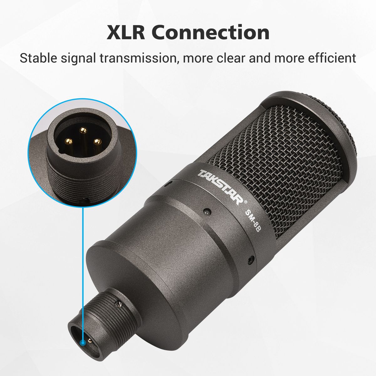SM-8B Side-address Microphone Condenser Mic With