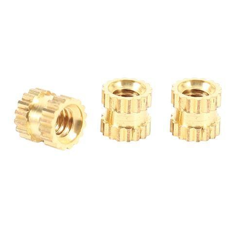 M2x3mmx3.2mm Female Threaded Brass Knued Insert