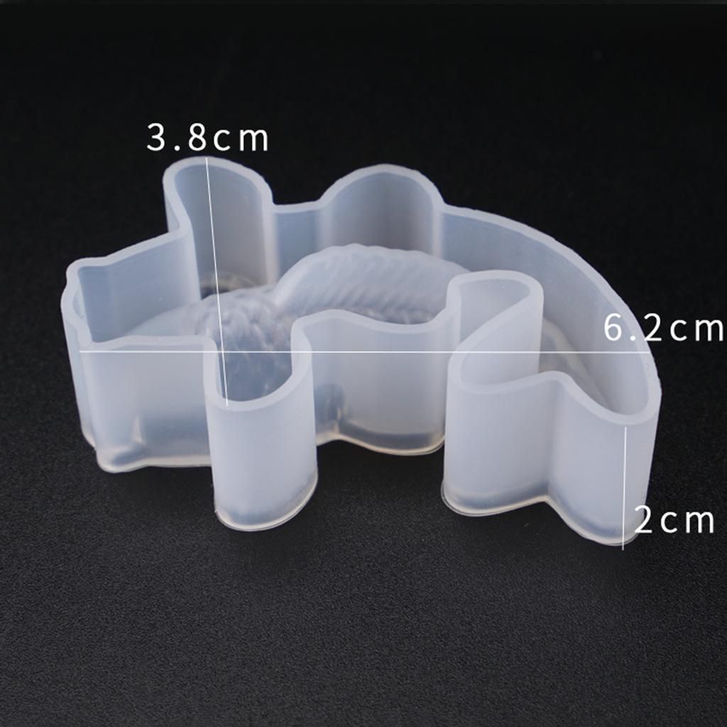 DIY Koi   Silicone Mold Resin Casting Epoxy Mould Decorative For 1 PC