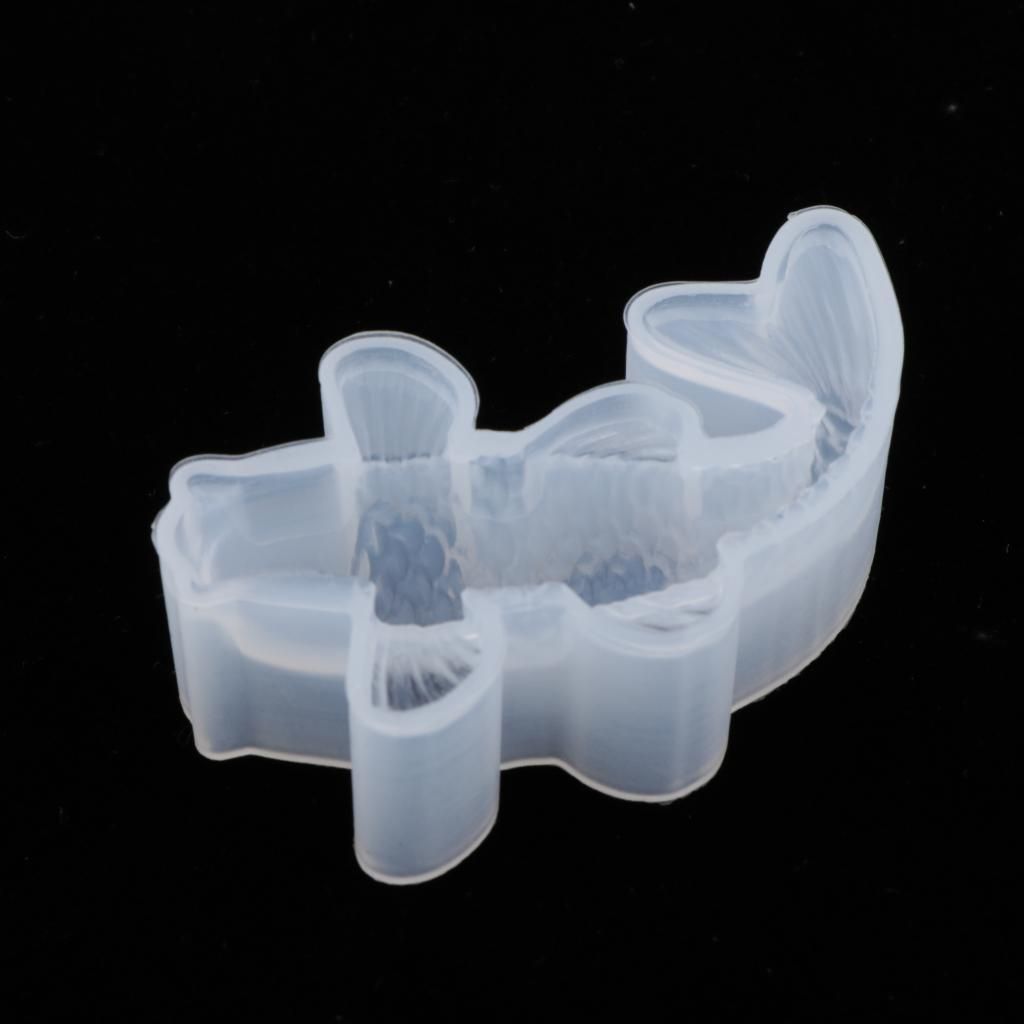 DIY Koi   Silicone Mold Resin Casting Epoxy Mould Decorative For 1 PC