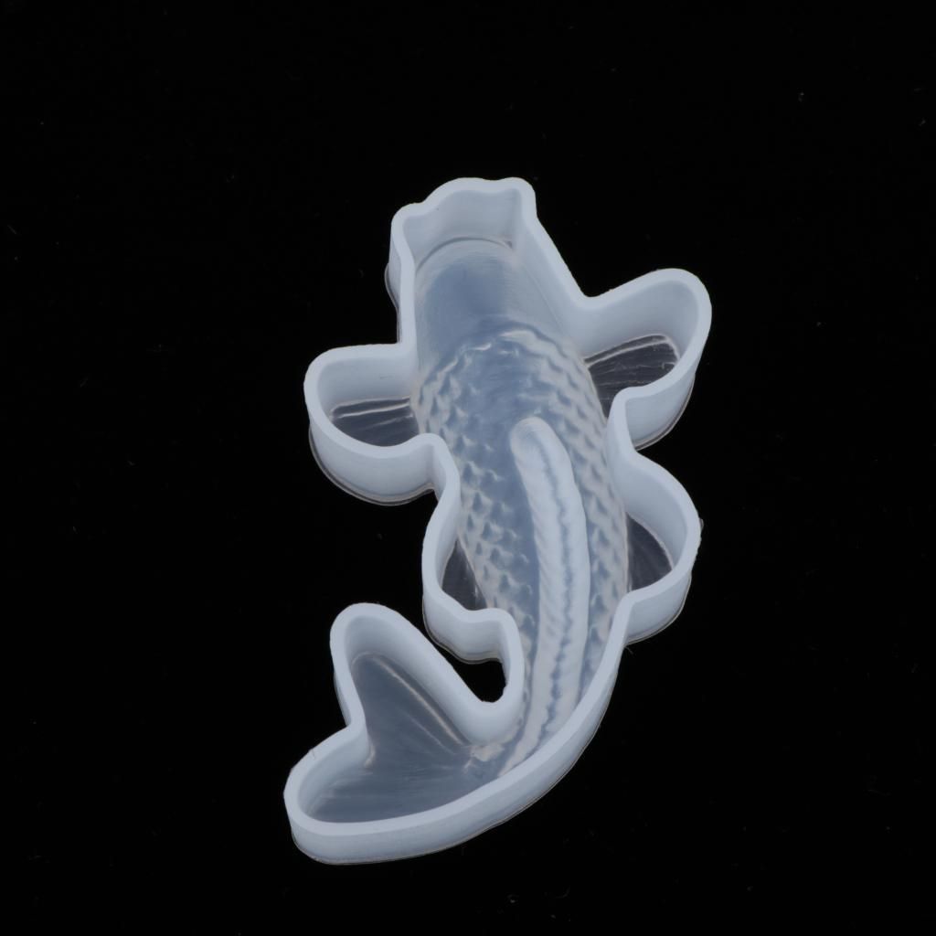 DIY Koi   Silicone Mold Resin Casting Epoxy Mould Decorative For 1 PC