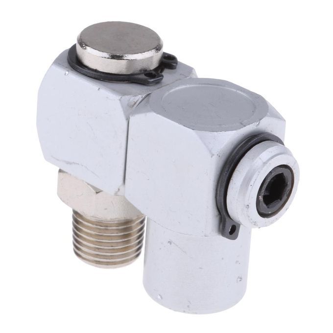 1/4'' 360° Aluminum Swivel Air Hose Connector Adapter Professional