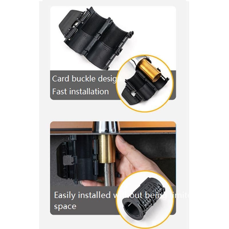 Faucet Fixed Base for 32Mm Outer Diameter Threaded Pipe Basin Faucet Foot Nut Accessories Installation Tools 1Pc