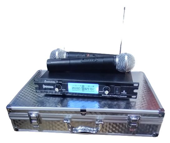 Wireless Microphone With Brifecase