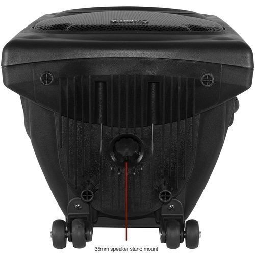 Rechargeable Mobile Speaker With Wireless Microphone