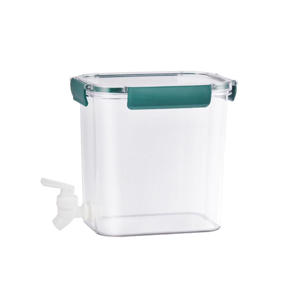 3.5L Cold Water Jug with Faucet Fruit Teapot Kettle Water