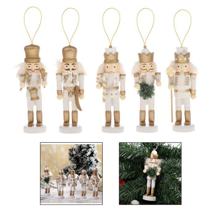 Nut Crackers Decor Figure Handcraft Puppet Doll