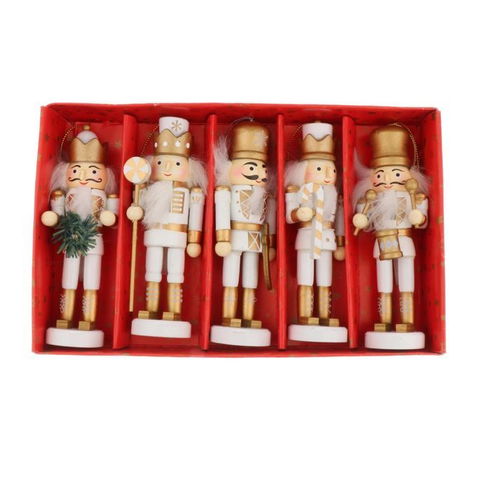 Nut Crackers Decor Figure Handcraft Puppet Doll