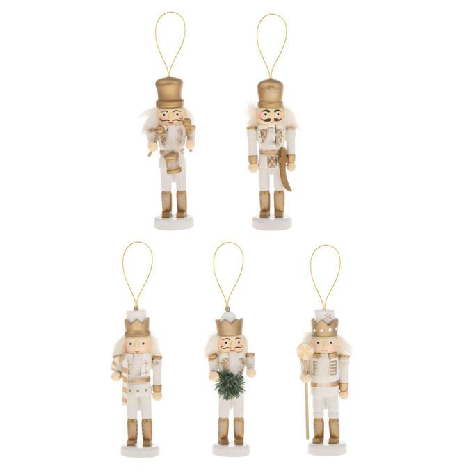 Nut Crackers Decor Figure Handcraft Puppet Doll
