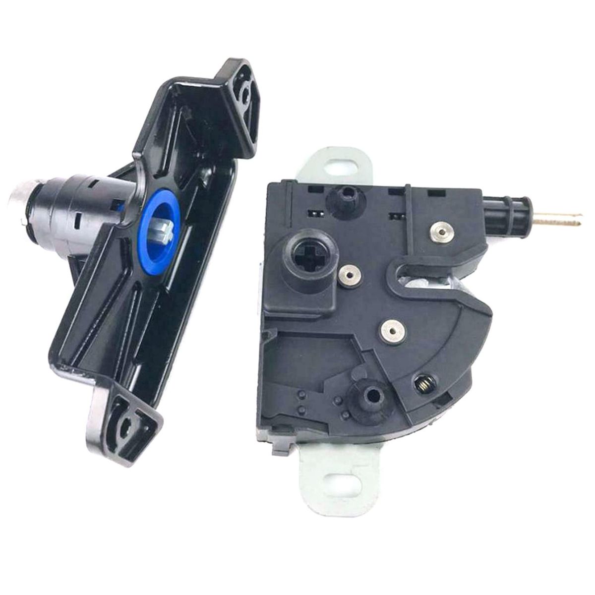 Black Bonnet Hood Catch Latch for 2 Keys for Ford Transit