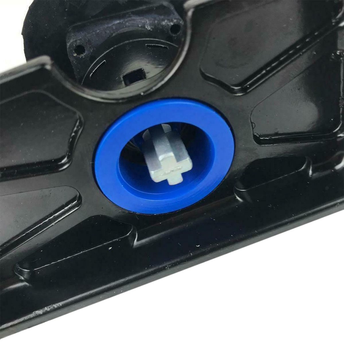 Black Bonnet Hood Catch Latch for 2 Keys for Ford Transit