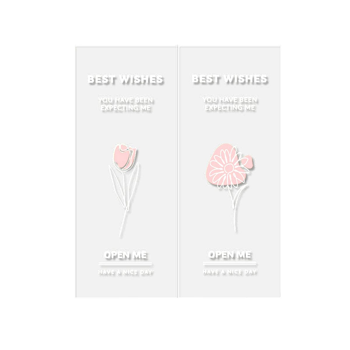 10 Sheets Package Labels Packing Box Thank You Stickers Cute B