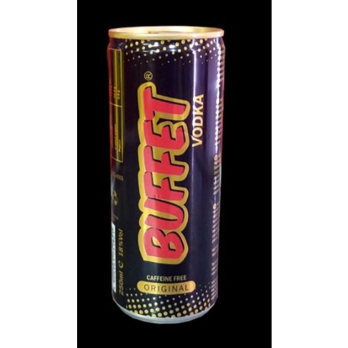 Vodka Drink Caffeine Free - 250ml - 24 In 1 Pack
