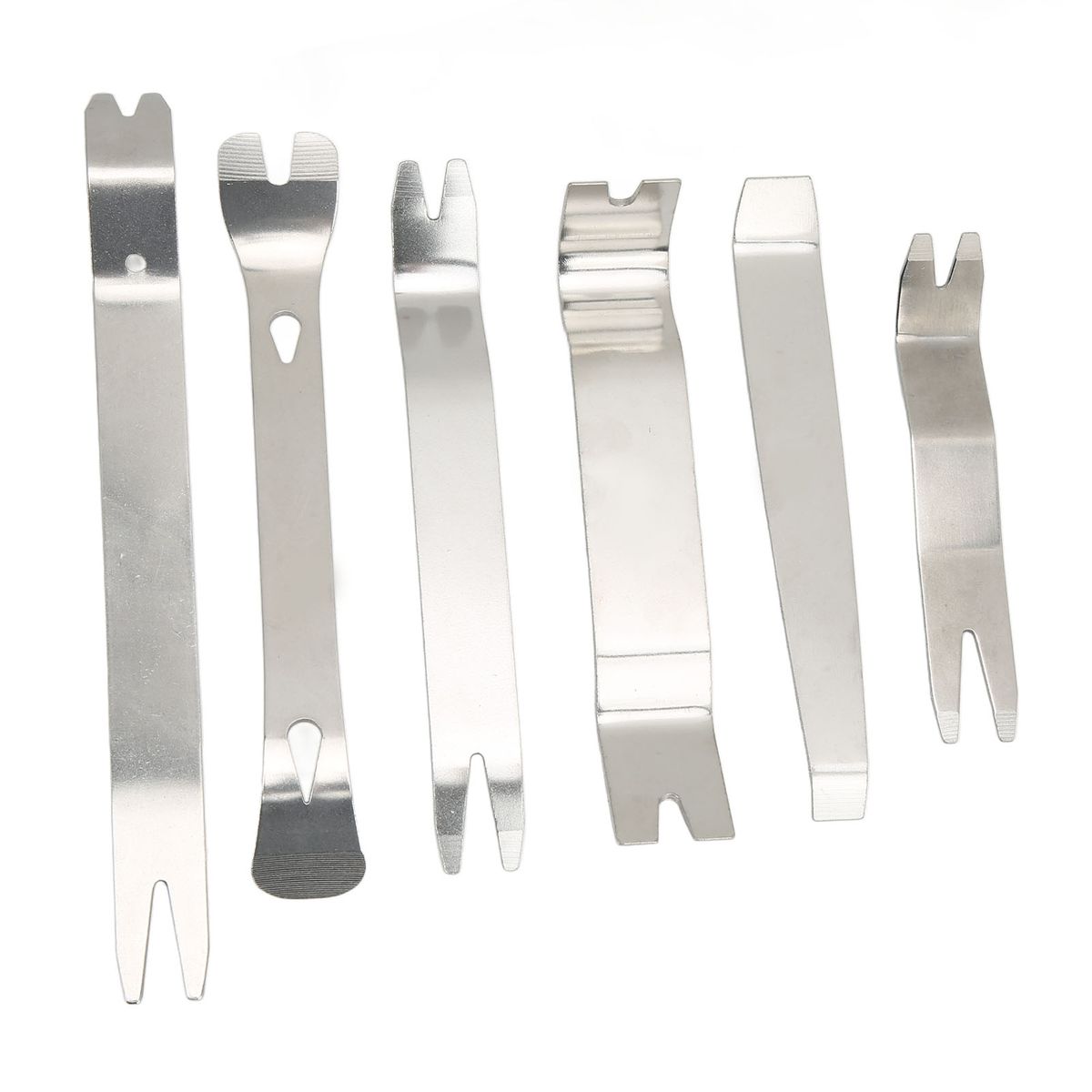 6pcs Car Trim Removal Tool Kit Stainless Steel Solid