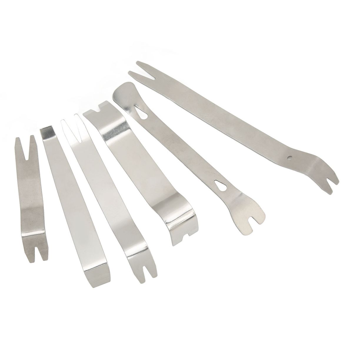 6pcs Car Trim Removal Tool Kit Stainless Steel Solid