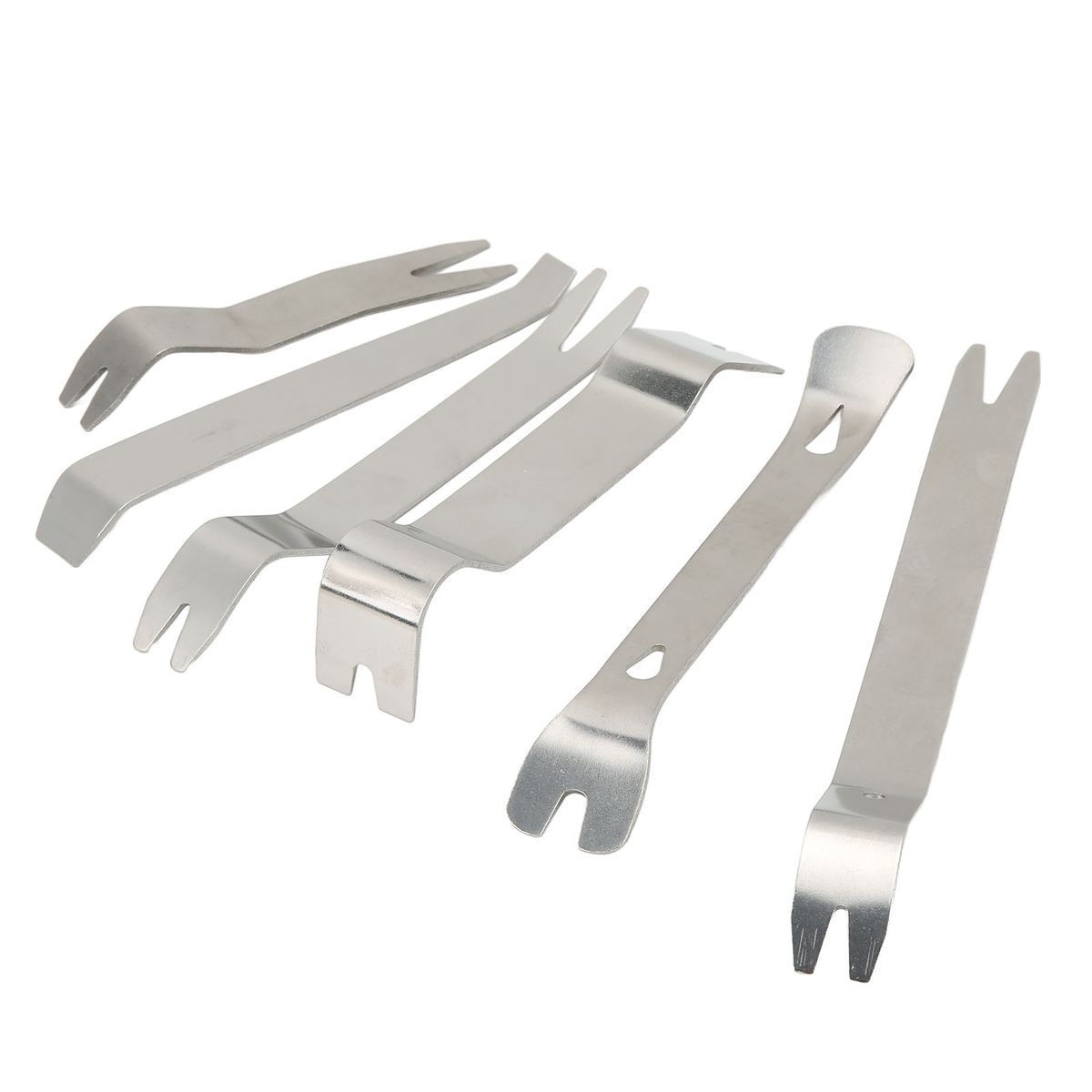 6pcs Car Trim Removal Tool Kit Stainless Steel Solid