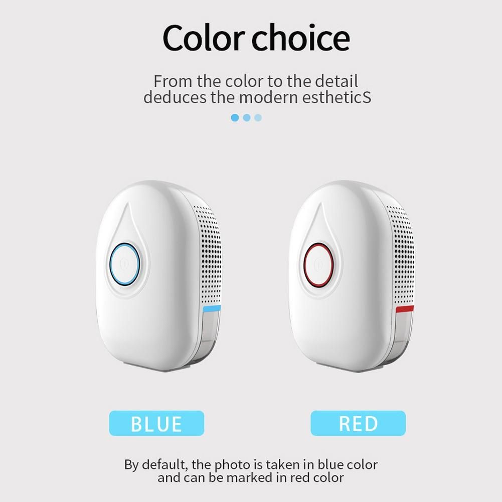 Dehumidifier Mini Household Dehumidifier Living Room Bedroom Multi-functional Dehumidifier One-button Visual Detachable Water Tanks Practical Household Dehumidifier