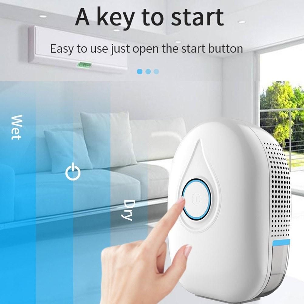 Dehumidifier Mini Household Dehumidifier Living Room Bedroom Multi-functional Dehumidifier One-button Visual Detachable Water Tanks Practical Household Dehumidifier