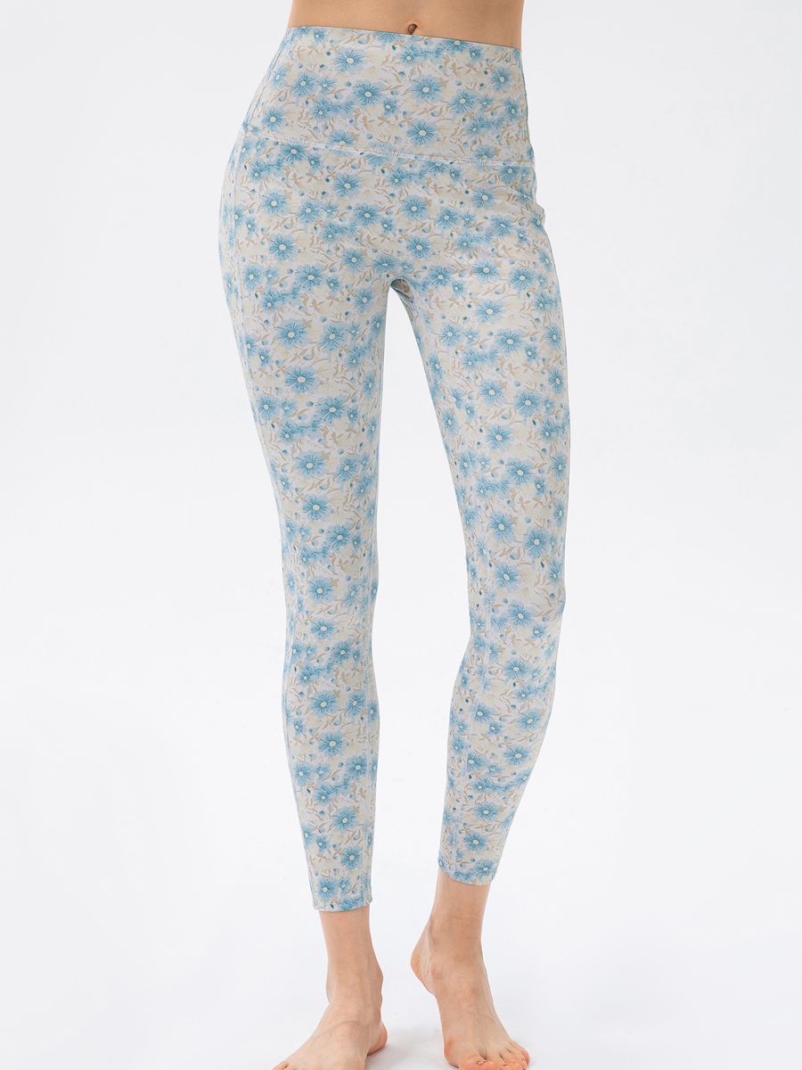 Women Sports Leggings Printed Tight Sportswear For Yoga