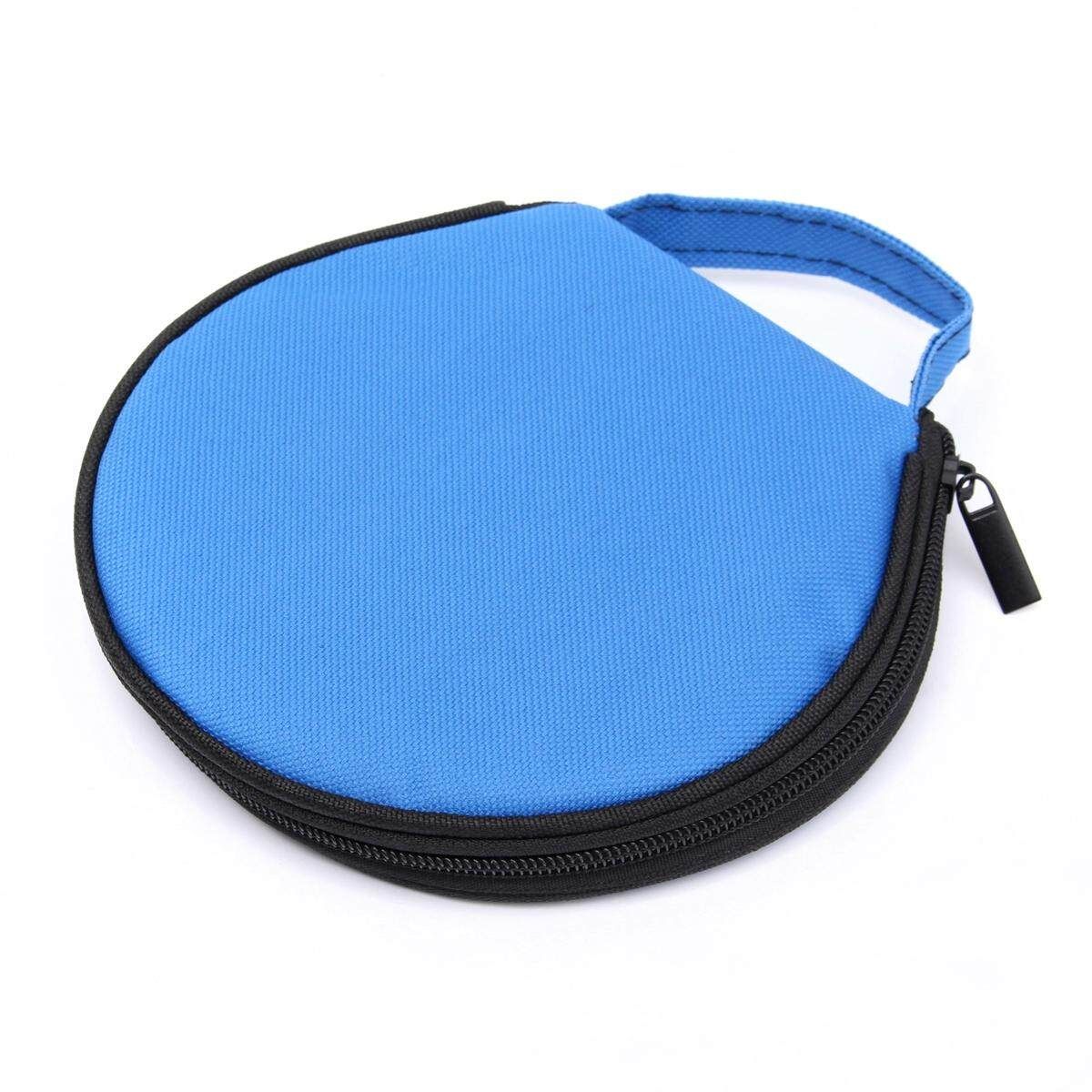 Hot 1PCS 20 Disc CD DVD Case Storage Holder Carry Case Organizer CD DVD Sleeve Wallet Cover Bag Box Holder DJ Storage Cover Blue Blue