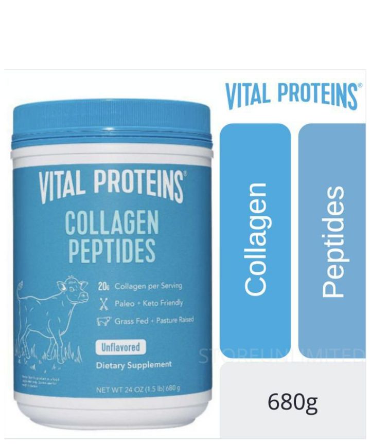 Collagen Peptides Powder, 24 OZ / 680g With 20g Collagen