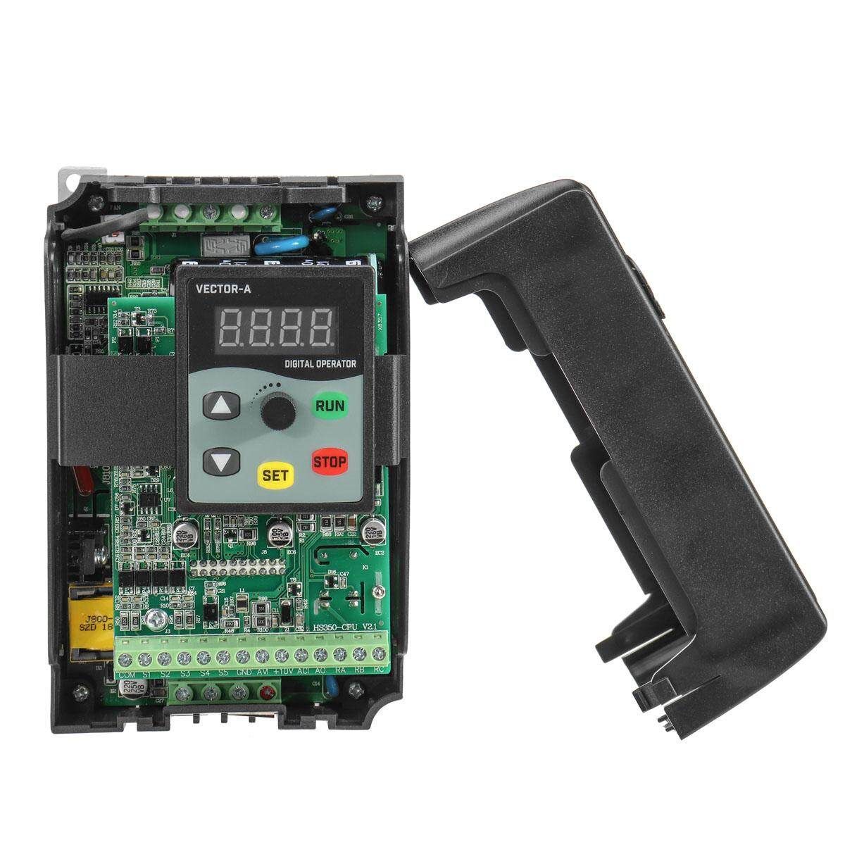 220V 2.2KW Variable Frequency Inverter Vector Control 1PH Into 3PH General