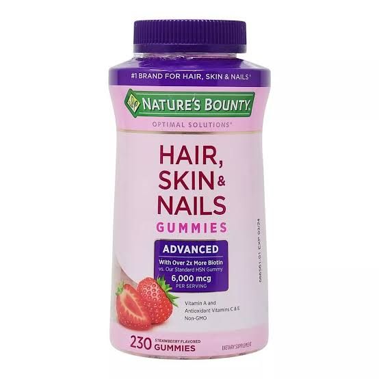 Hair, Skin And Nails Gummies Advanced Formula - 80 Counts