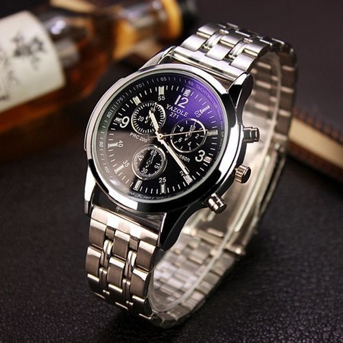 Top Luxury Brand Watch Famous Fashion Sports Cool Men Quartz Watches Wristwatch Gift For Male YZL271X-Black