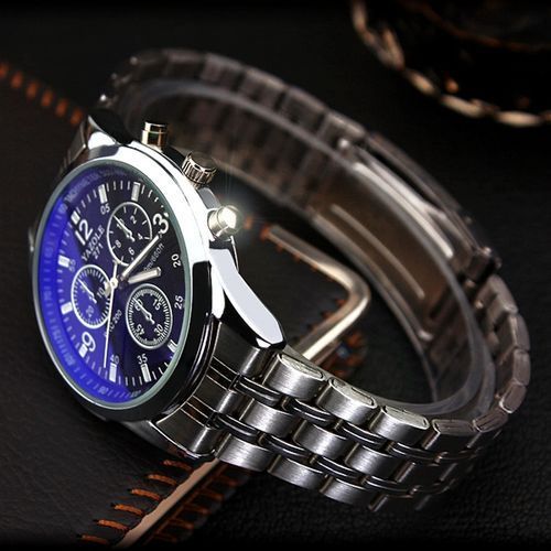 Top Luxury Brand Watch Famous Fashion Sports Cool Men Quartz Watches Wristwatch Gift For Male YZL271X-Black