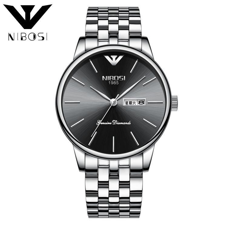 Men's Watches Luxury Waterproof Business Casual Dress Wrist Watch Simple Swiss Classic Watches Stainless Steel Band Gold 2332