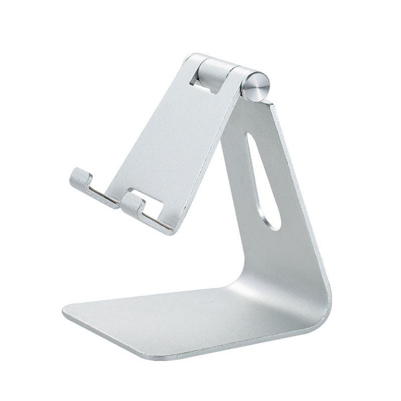 2022 Phone Holder Stand For IPhone 12 Xiaomi Mi 9 Metal Phone Holder Foldable Mobile Phone Stand Desk For IPhone 11 9 X XS