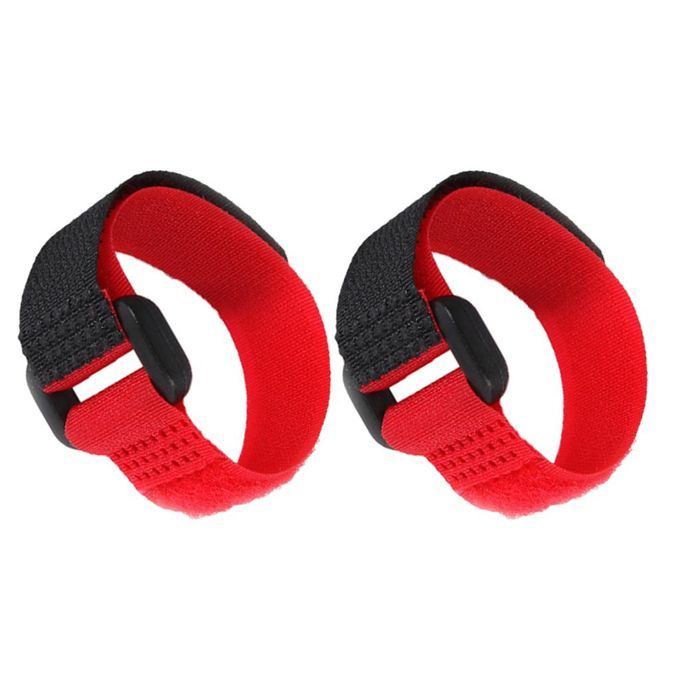 4pcs No-Crow Rooster Collar No Crow Noise Neck Belt For Roosters Red