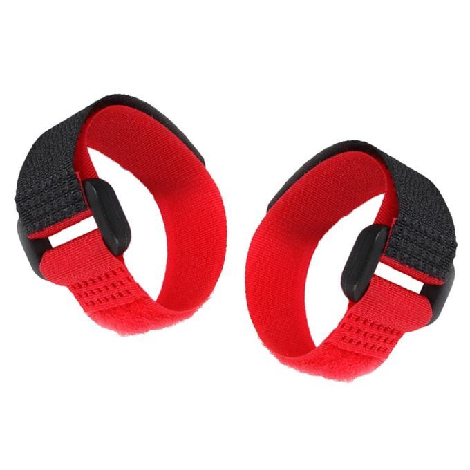 4pcs No-Crow Rooster Collar No Crow Noise Neck Belt For Roosters Red